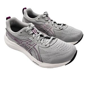 ASICS GEL-Contend 9 Running Shoe Sneaker Gray/Purple Comfort Women's Sz 8.5